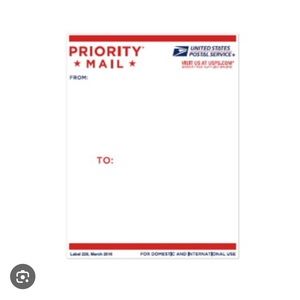 Add’l shipping label for large bundles and/or orders over 5 lbs